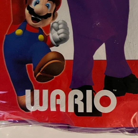 NEW Wario Halloween costume Boys M 8-10